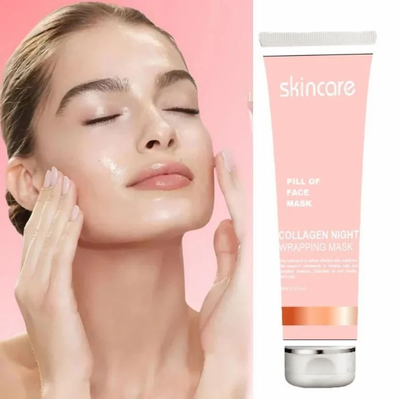 Korean Collagen Night Wrapping Peel Off Mask (Pack of 2) - Robert errands 