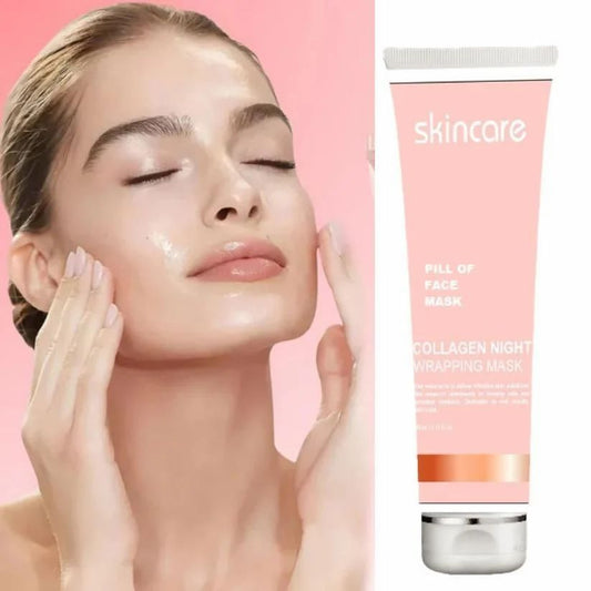 Korean Collagen Night Wrapping Peel Off Mask (Pack of 2) - Robert errands 