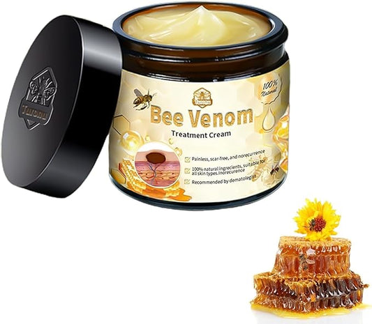 Bee Venom Skin Treatment Cream,Repair Maximum Strength for All Skin Types (2PCS) - Robert errands 