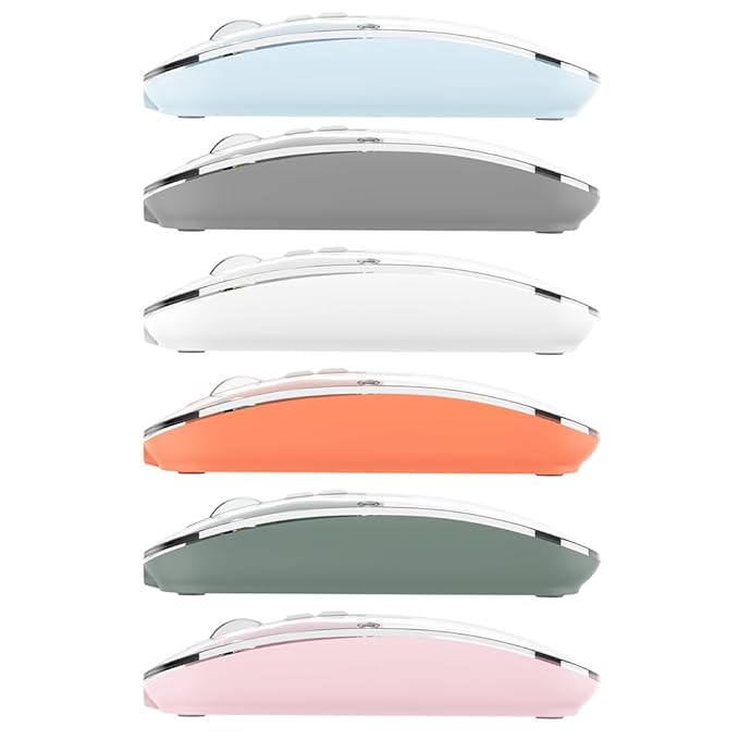 Transparent Mouse Rechargeable Mouse High-end 1600 Moving Speed Adjustable Silent Switch Type-C One-Key for Desktop - Robert errands 