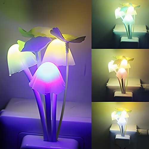 Mushroom Lamp Automatic Sensor Light Multi-Color Changing Best Night Avatar LED Bulbs - Robert errands 