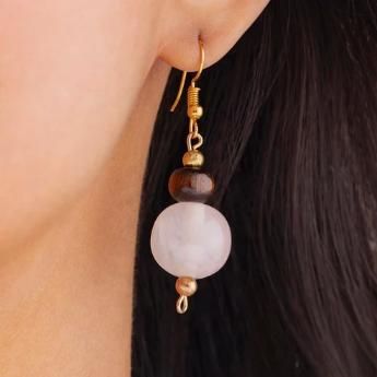 Gold Plated Beaded Jewellery Set - Robert errands 