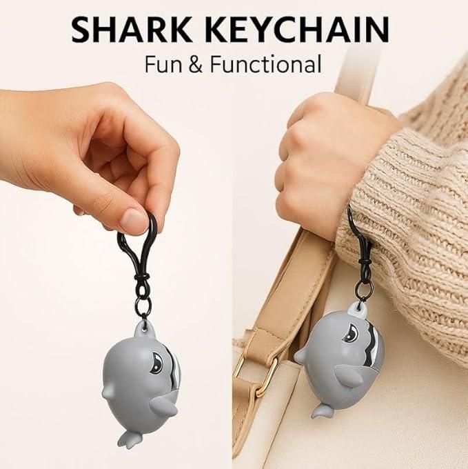 Pull Line Shark Keychain - Robert errands 