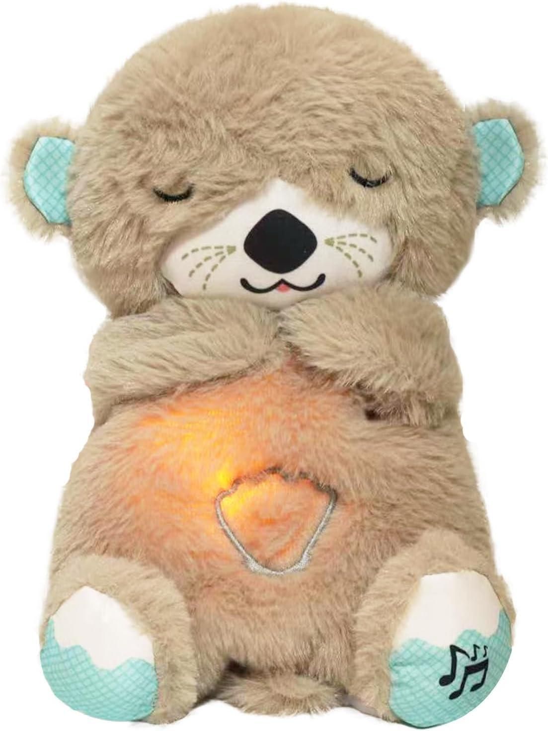 Breathing Teddy Bear with Soothing Music, Comfort Plush - Robert errands 