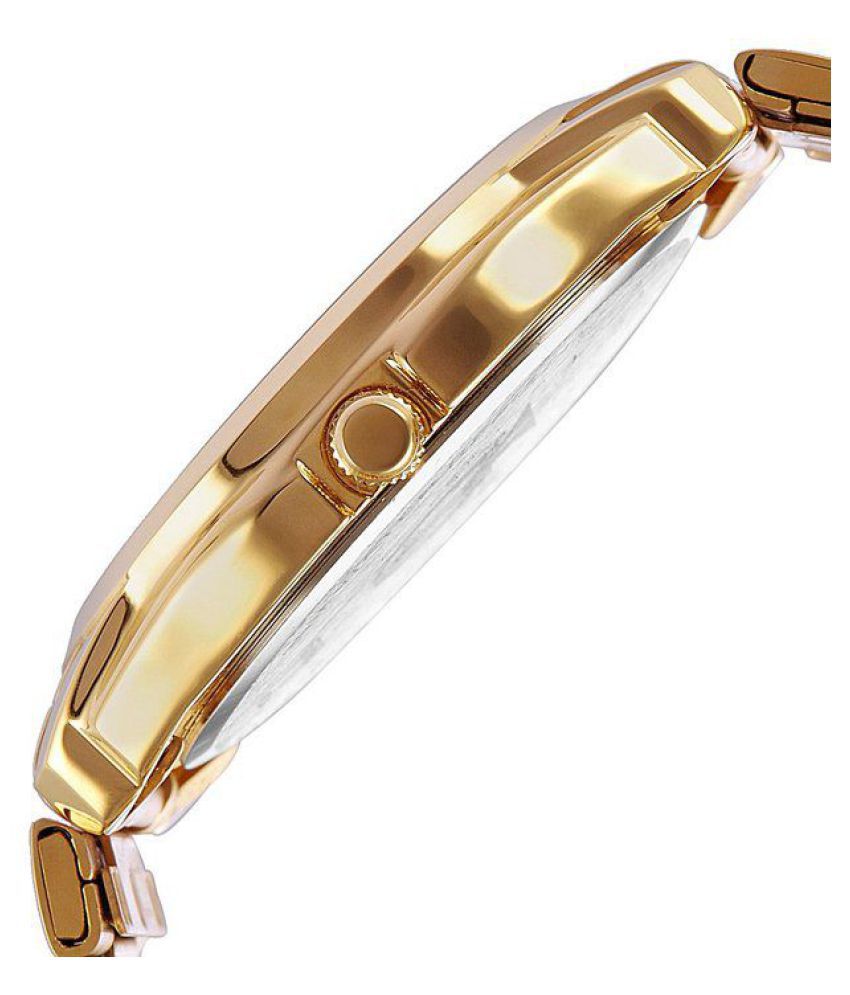 STYLISH TITAN ANALOG WATCH WITH DAY & DATE - GOLDEN - Robert errands 