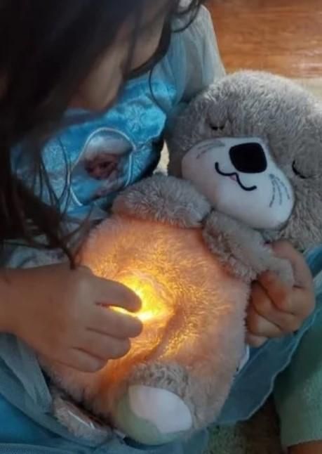Breathing Teddy Bear with Soothing Music, Comfort Plush - Robert errands 