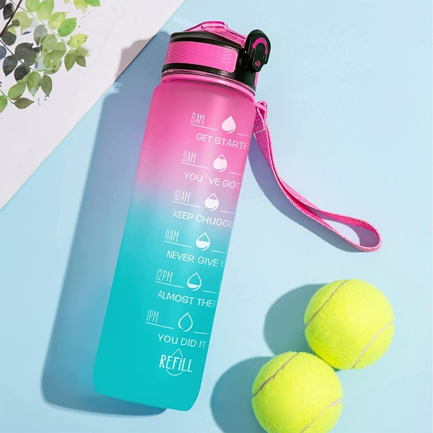 Sport Print Water Bottle Gym Water Bottle For Outdoor - Robert errands 