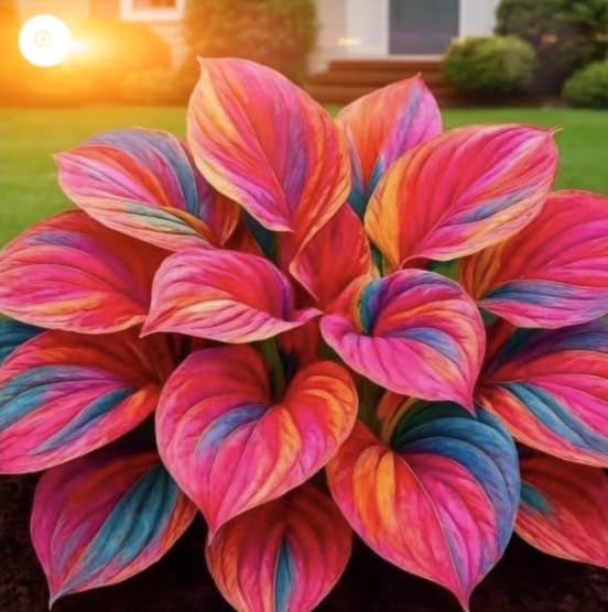 Rare Multicolor Hosta Seed + 100 Grams Organic Potmix Free - Robert errands 