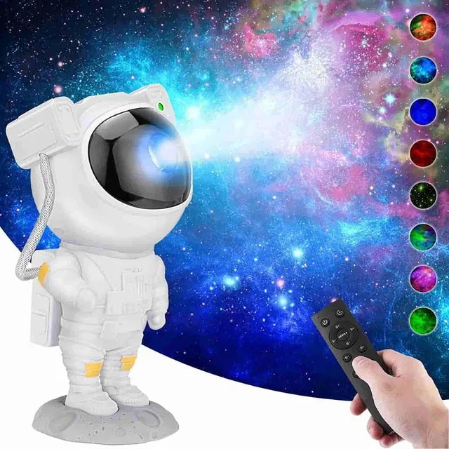 Astronaut Galaxy Projector - 360 Magnetic Head Rotation, Remote Control - Robert errands 